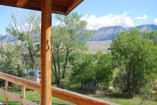 What a great view from the deck!